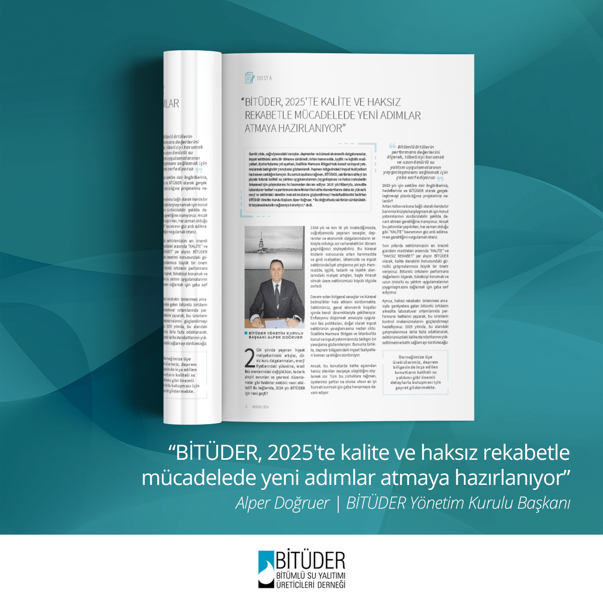 Bitüder, 2025'te Kalite Ve Haksız Rekabetle Mücadelede Yeni Adımlar Atmaya Hazırlanıyor