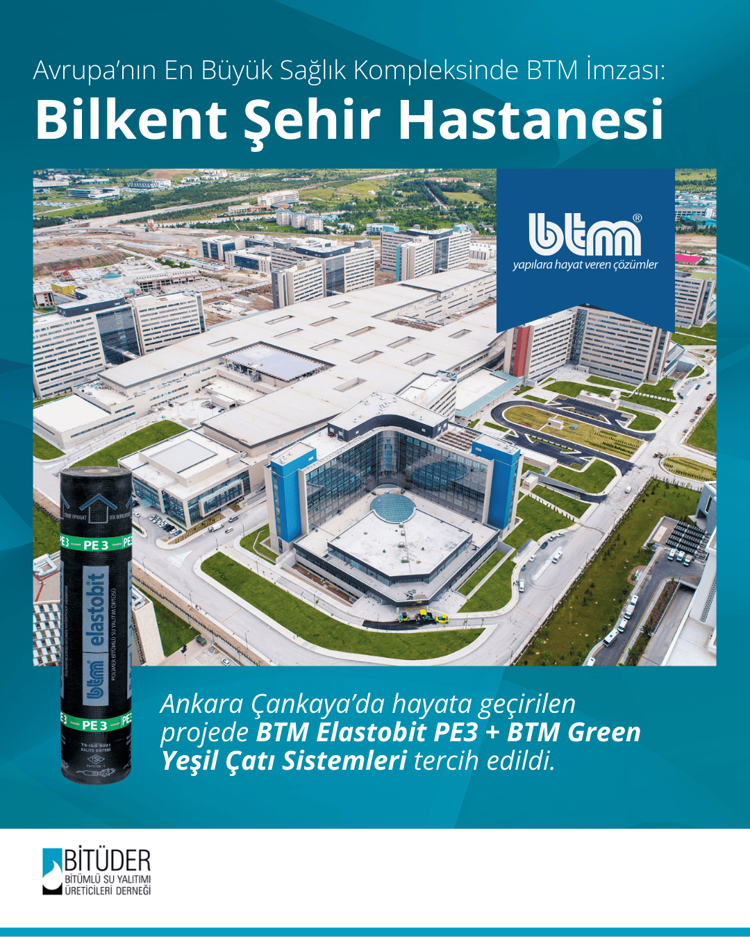 Avrupa’nın En Büyük Sağlık Kompleksinde BTM İmzası