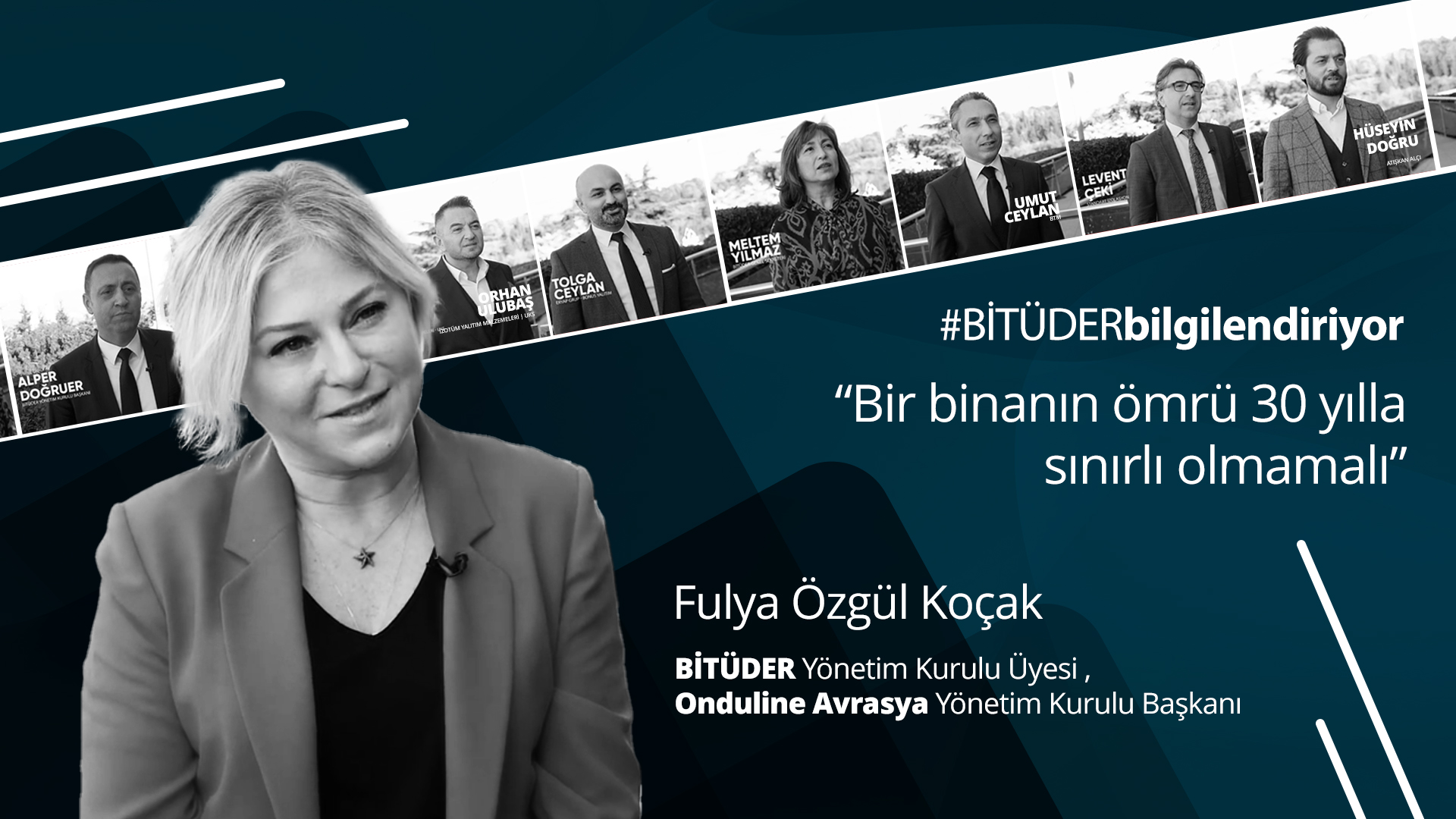 Bir binanın ömrü 30 yılla sınırlı olmamalı - Fulya Özgül Koçak