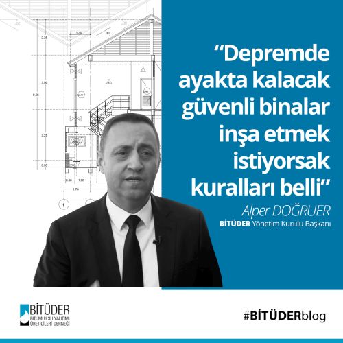 YENİ BİNALAR DEPREME DAYANIKLI OLMALI !!!