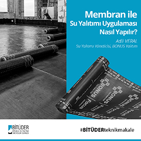 Membran ile Su Yalıtımı Uygulaması Nasıl Yapılır?