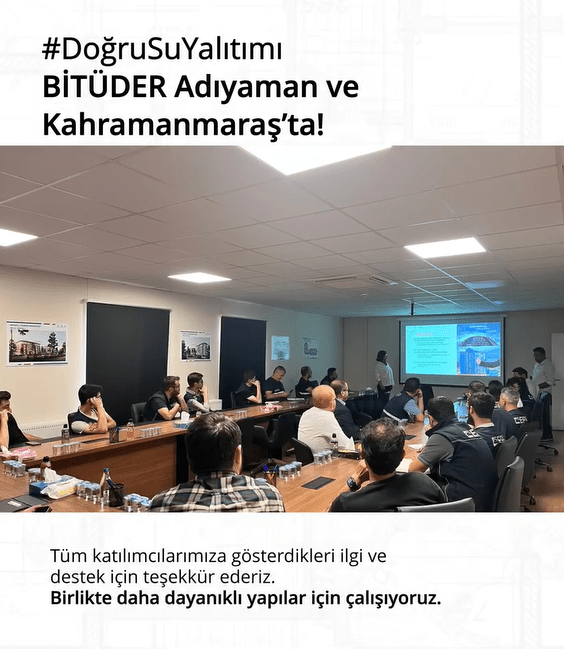 BİTÜDER Adıyaman ve Kahramanmaraş’ta!