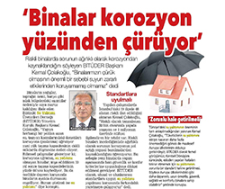 20 OCAK 2017 TARİHLİ POSTA GAZETESİNDE 9. SAYFA SEKTÖR POSTASI BÖLÜMÜNDE YAYINLANAN BİTÜDER HABERİ